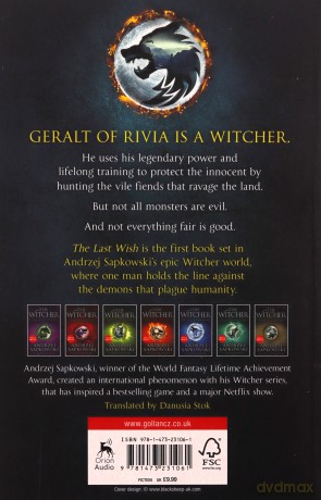 The Witcher: The Last Wish - Andrzej Sapkowski [KSIĄŻKA]