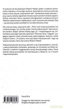 Zbój - Robert Walser [KSIĄŻKA]