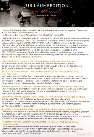 50 Jahre Murnau-Stiftung (Anniversary edition) [5DVD]