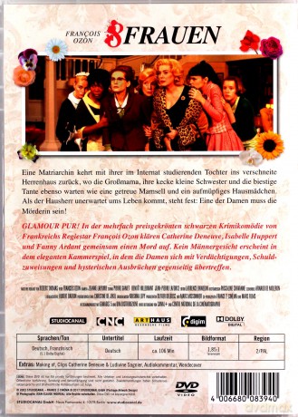 8 Women (8 kobiet) [DVD]