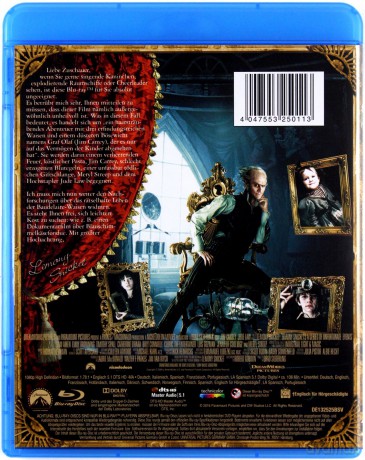A Series of Unfortunate Events (Lemony Snicket: Seria niefortunnych zdarzeń) [Blu-Ray]