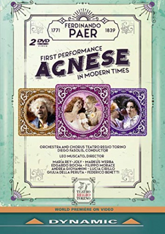 Ferdinando Paer (1771-1839): Agnese (Dramma semiserio in 2 Akten) [DVD]