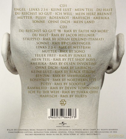 Rammstein: Made In Germany 1995-2011 (digipack) [2CD]