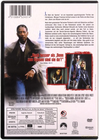 Along Came a Spider (W sieci pająka) [DVD]
