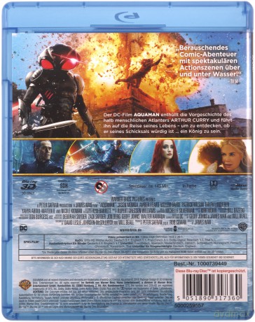 Aquaman [Blu-Ray 3D]+[Blu-Ray]