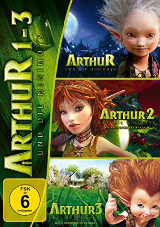 Arthur and the Invisibles 1-3 (Artur i Minimki 1-3) [3DVD]
