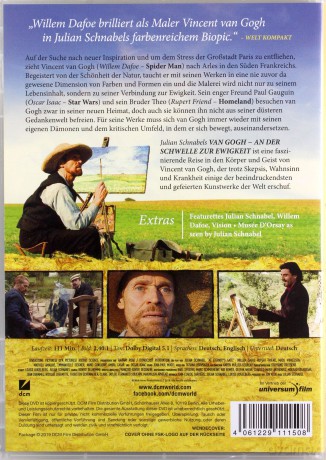 At Eternity's Gate (Van Gogh: U bram wieczności) [DVD]