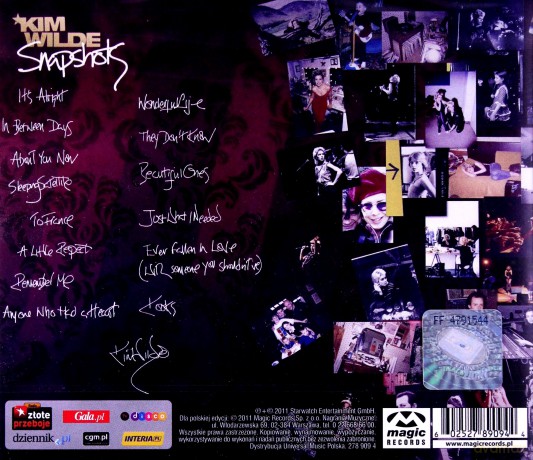 Kim Wilde: Snapshots [CD]
