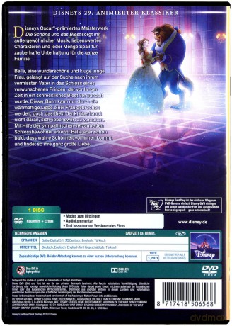 Beauty and the Beast (Piękna i Bestia) (Disney) [DVD]