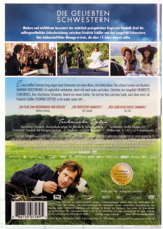 Beloved Sisters (Siostry i Schiller) [DVD]