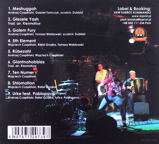 Klezmafour: 5th Element (digipack) [CD]