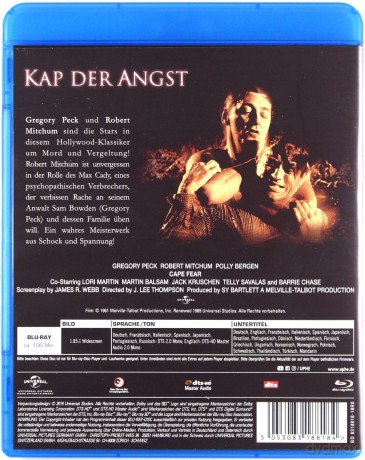 Cape Fear (Przylądek strachu) [Blu-Ray]