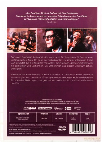 City of Women (Miasto kobiet) [DVD]