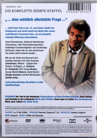 Columbo Season 10 [4DVD]