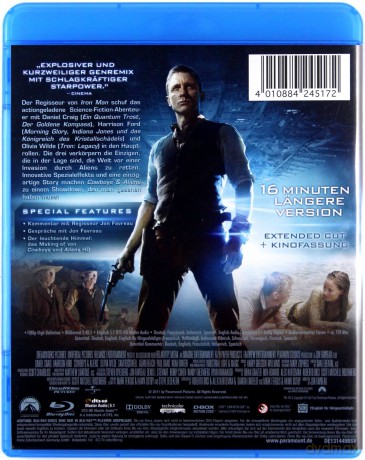 Cowboys & Aliens (Kowboje i obcy) [Blu-Ray]