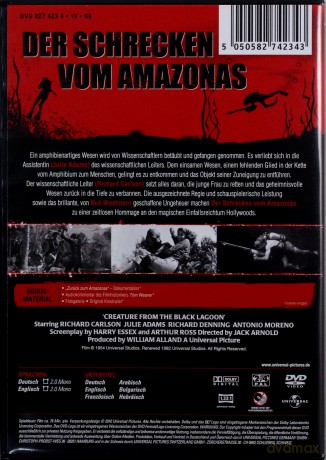 Creature from the Black Lagoon (Potwór z Czarnej Laguny) [DVD]