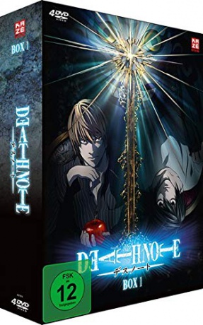 Death Note Box 1 (18 Episodes) (Notatnik śmierci Część 1 ) [4DVD]