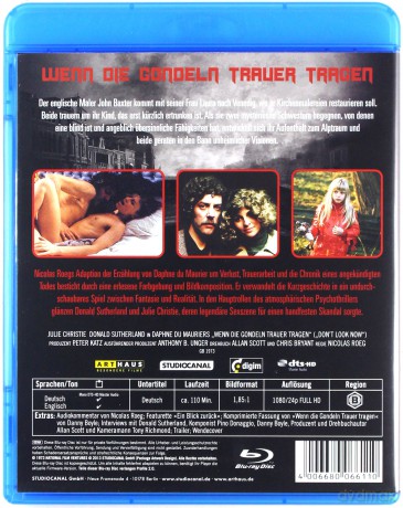Don't Look Now (Nie oglądaj się teraz) [Blu-Ray]