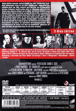Dr Strangelove, czyli jak przestałem się martwić i pokochałem bombę [2DVD]