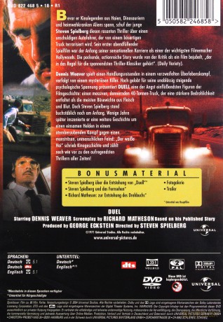 Duell (Pojedynek na szosie) [DVD]