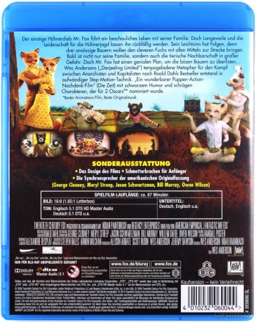 Fantastyczny Pan Lis [Blu-Ray]