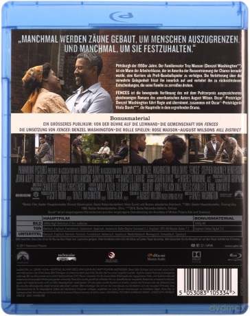 Fences (Płoty) [Blu-Ray]