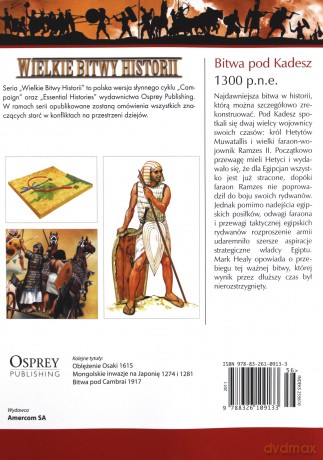 Wielkie Bitwy Historii 56: Bitwa pod Kadesz 1300 p.n.e.. [książka]+[DVD]