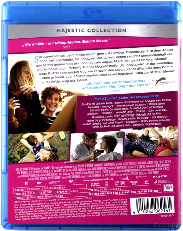 Feuchtgebiete (Wilgotne miejsca) [Blu-Ray]