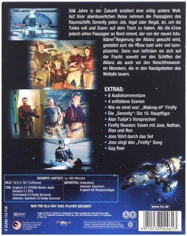 Firefly (Complete Series) [3xBlu-Ray]