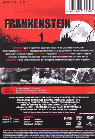 Frankenstein [DVD]
