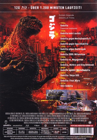 Godzilla - Collection [12xBlu-Ray]