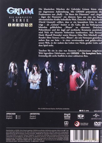 Grimm (Complete Series) [28xDVD]