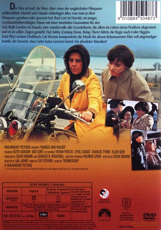 Harold and Maude (Harold i Maude) [DVD]