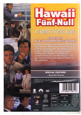 Hawaii Five-O Season 5 (Hawaii 5-0 Sezon 5) [6DVD]