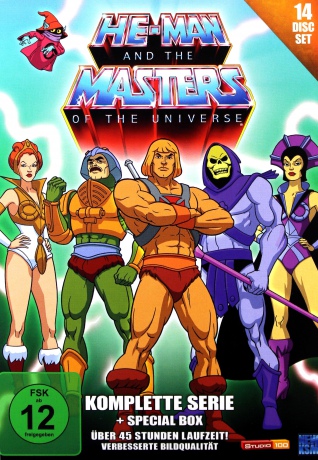 He-Man and the Masters of the Universe Season 1-2 (He-Man i Władcy Wszechświata Sezon 1-2) [14xDVD]