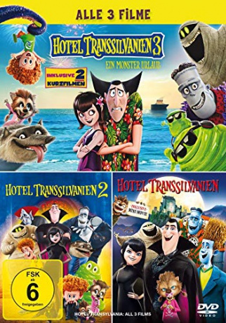 Hotel Transylvania 1-3 (Hotel Transylwania 1-3) [3DVD]