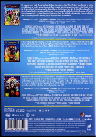 Hotel Transylvania 1-3 (Hotel Transylwania 1-3) [3DVD]