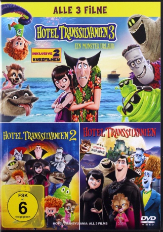 Hotel Transylvania 1-3 (Hotel Transylwania 1-3) [3DVD]