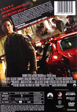 Jack Reacher (Jack Reacher: Jednym strzałem) [DVD]