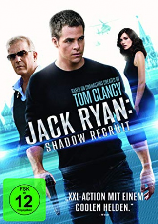 Jack Ryan: Shadow Recruit (Jack Ryan: Teoria chaosu) [DVD]