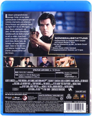 007 James Bond Goldeneye [Blu-Ray]