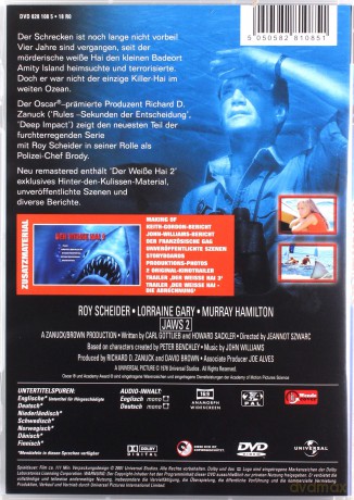 Jaws 2 (Szczęki 2) [DVD]