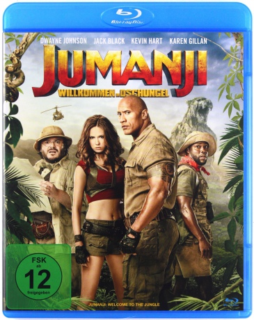 Jumanji: Welcome to the Jungle (Jumanji: Przygoda w dżungli) [Blu-Ray]