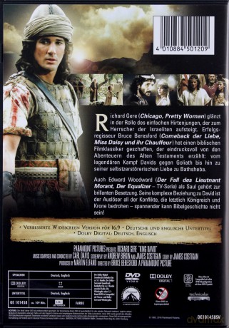 King David (Król Dawid) [DVD]