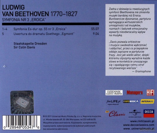 Colin Davis: RMF Classic Kolekcja: Beethoven [CD]