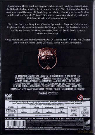 Labyrinth (Special Edition) (Labirynt) [DVD]