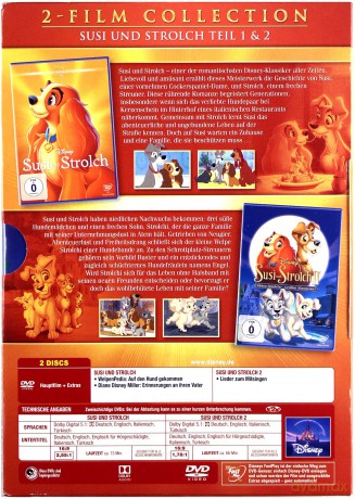 Lady and the Tramp 1-2 (Zakochany kundel 1-2) [2DVD]