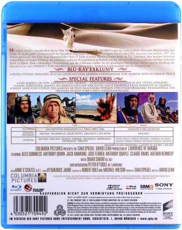 Lawrence of Arabia (Lawrence z Arabii) [2xBlu-Ray]