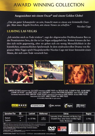 Leaving Las Vegas (Zostawić Las Vegas) [DVD]