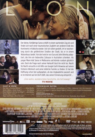 Lion (Lion: Droga do domu) [DVD]